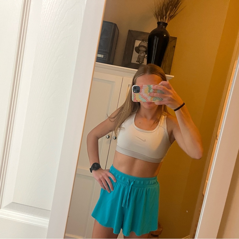 target blue flowy shorts size xs!!